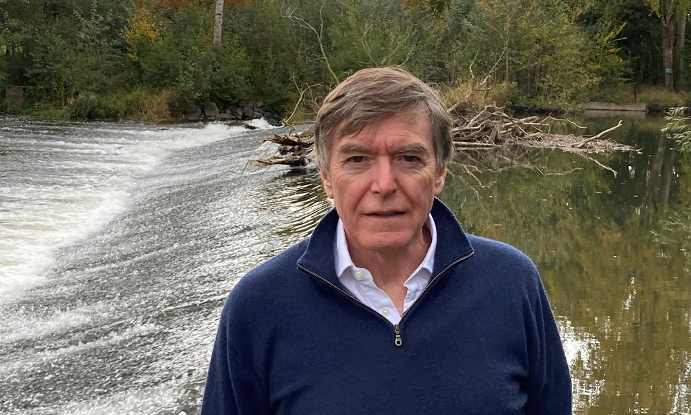Philip Dunne at the River Teme